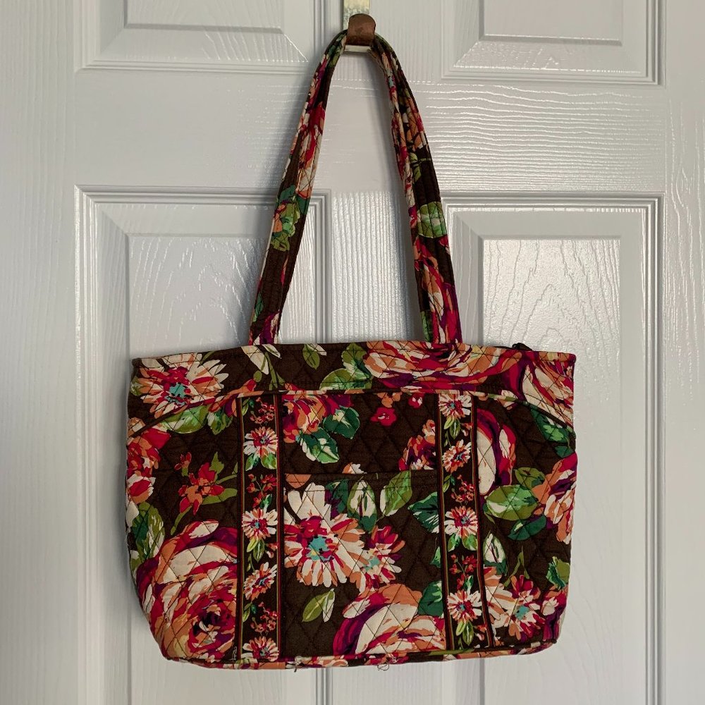 VERA BRADLEY BAG in FUSHIA, PLUM, GREEN, BROWN APRICOT